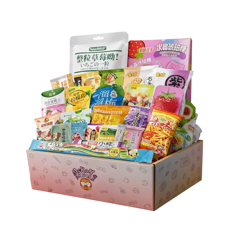 McKona Chinese snack pack XXL, 25 sweets and snacks