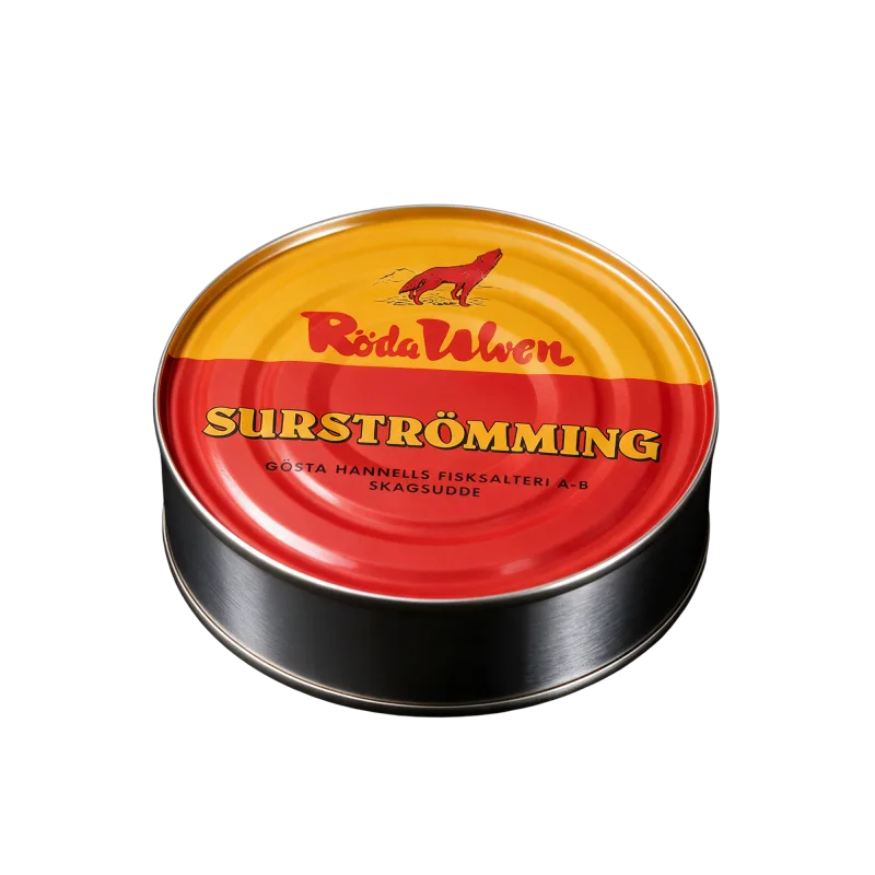 Roda Ulven Original surstromming, fermented herring, 400 g tin